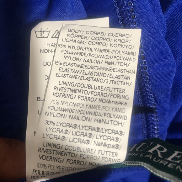 Ralph Lauren Blue Swim Bottoms - Picture 6 of 6